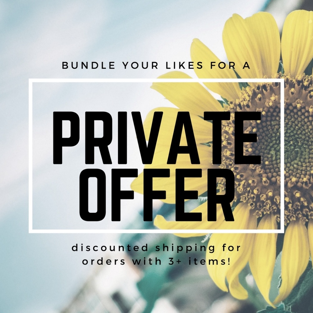 🌻🌻B U N D L E  + S A V E 🌻🌻